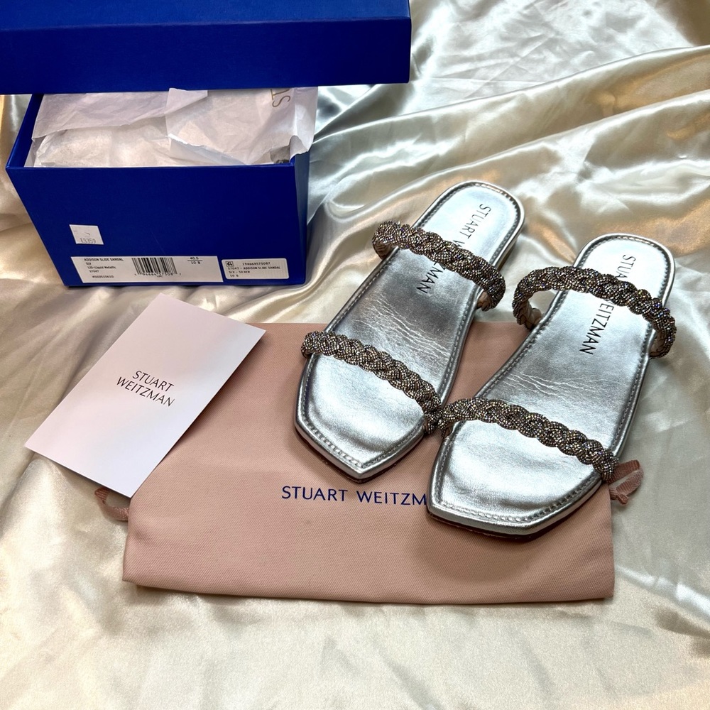 Stuart Weitzman Addison Slide Sandals